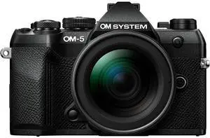 Olympus OM SYSTEM OM-5 Mark II Mirrorless Camera - Black with ED 12-45mm f/4 PRO Lens  V210071BU000