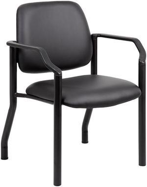 Boss Antimicrobial Guest Chair, 300 lb. Weight Capacity