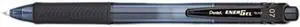 Pentel EnerGel-X Retractable Roller Gel Pen .7mm Black Barrel/Ink Dozen BL107A