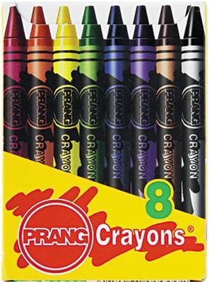 Prang Crayons Made with Soy, 8 Colors/Box 00000