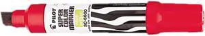 Pilot Jumbo Refillable Permanent Marker, Chisel Tip, Red
