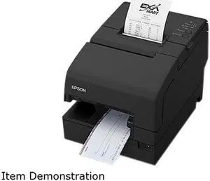 Epson OmniLink TM-H6000V Dot Matrix Printer - Color - Desktop - Receipt Print - 13.78 in/s Mono - 200 dpi - Wireless LAN - Check, Roll Paper, Cassette, Slip, Receipt