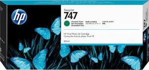 HP 747 Ink Cartridge - Chromatic Green