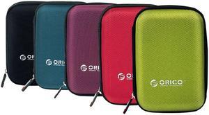[5 Color in Pack] ORICO Portable 2.5 inch HDD Protective Carry Case Cover Bag Carrying Shell Case for 2.5" HDD Protector Bag