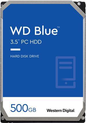 WD Blue 500GB Desktop Hard Disk Drive - 5400 RPM SATA 6Gb/s 64MB Cache 3.5 Inch - WD5000AZRZ