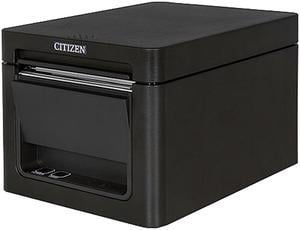 Citizen CT-E651RSUBK CT-E651 Series Fast High Performance Direct Thermal Receipt and Label Printer – USB/Serial – Black