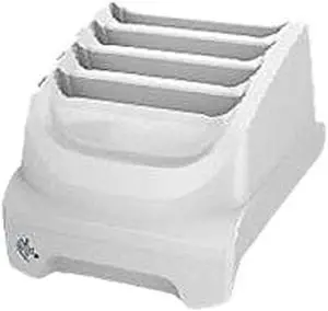 ZEBRA EVM TC51 HEALTHCARE 4SLOT BATTERY CHARGER CHARGES FOUR SPARE BATTERIES REQUIRES PWRBGA12V50W0WW CBLDC388A101 AND 238440000R