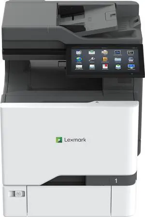 Lexmark CX735adse Color Laser Printer  - Duplex - 52ppm - USB 2.0;Gigabit Ethernet - 1200x1200 dpi - 10.1" Touchscreen (47C9600)
