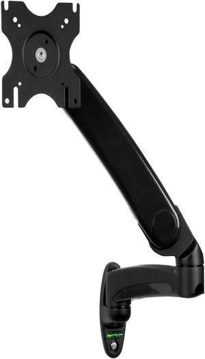 StarTech.com ARMPIVWALL Wall Mount Monitor Arm - Full Motion Articulating - Adjustable - Supports Monitors 12" to 34" - VESA Monitor Wall Mount - Black (ARMPIVWALL)