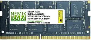 Axiom AA538491-AX 32 GB DDR4-2666 SODIMM Memory for Dell