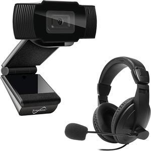 Supersonic SC942WCH Pro HD Video Webcam with Headset