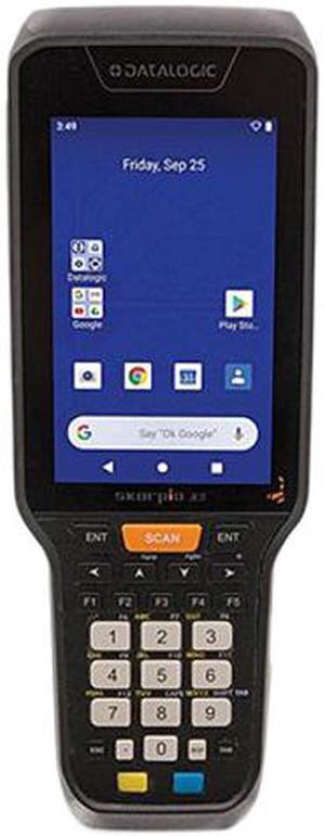 SKORPIO X5 PISTOL GRIP 80211 ABGNAC 43 DISPLAY BT V5 4GB RAM64GB FLASH 28KEY NUMERIC 2D IMAGER SR W GREEN SPOT ANDROID 10