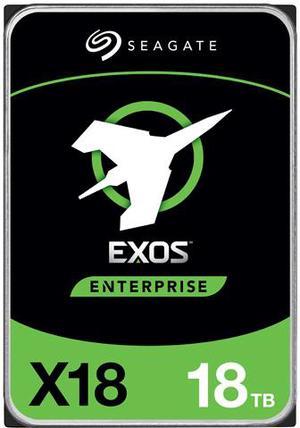 Seagate 18TB Exos X18 7200 RPM SATA 6Gb/s 256MB Cache 3.5-Inch Enterprise Hard Drive HDD (ST18000NM000J)
