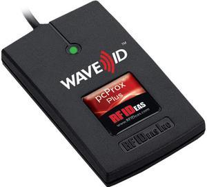 RF Ideas RDR-805W1AKU-RA WAVE ID Plus Keystroke V2 RA FactoryTalk Surface Mount Black USB Reader