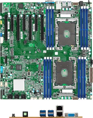 Tyan MB S7100AGM2NR-EX Intel Xeon Scalable LGA3647 C621 DDR4 PCIE Tyan MB S7100AGM2NR-EX Intel Xeon Scalable LGA3647 C621 DDR4 PCIE