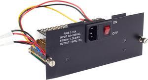 FIBER TO COPPER MEDIA CONVERTER CHASSIS RIGHT POWER SUPPLY