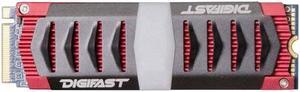 Digifast DGFARGB1TM2CN3 Chevron 1TB M.2 NVMe RGB Solid State Drive - Gen 3x4 PCIe, M.2 2280, Toshiba BiCS3 NAND