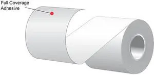 MAXSTICK CONSUMABLES 3125 X 170 1 ID CORE FULL COVERAGE ADHESIVE REPOSITIONABLE LINER LESS LABEL ROLL 80GSM20 32 ROLLS PER CARTON PRICED PER CARTON