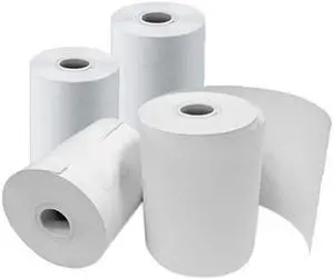 THERMAMARKCONSUMABLES CARBONLESS 3PLY RECEIPT PAPER 376MMX702134M 045CORE 2596579MMOD WHITECANARYPINK50 RPC PRICED PER CASE