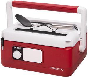 Presto Nomad 6 Qt. Red Traveling Slow Cooker 06011