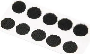 Velcro Sticky Back Round Coin Tape - 200 EA/BX