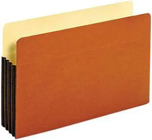 Pendaflex File Pocket with Tyvek Straight Cut 1 Pocket Legal Brown 64264