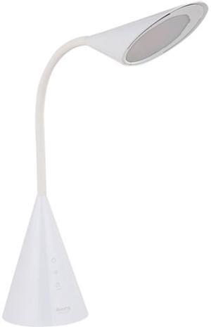 LED Desk Lamp, Eye-caring Table Light with Touch Control, Reading Lamp with Natural Light- 8W and White