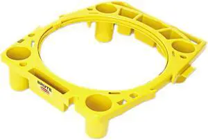 Rubbermaid Rim Caddy 26-1/2"x32-1/2"x6-3/4" Yellow 9W8700YW