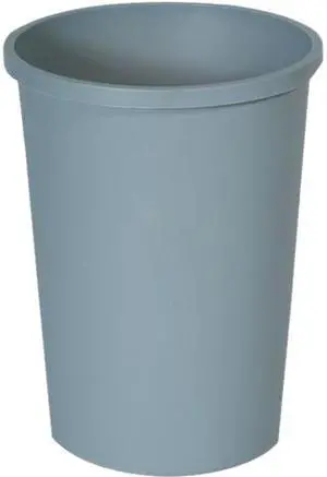 Rubbermaid Commercial Products RCP 2947 GRA Hands-Free Wastebasket - Gray