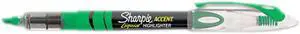Sanford SAN1754468 - Sharpie Accent Liquid Pen Style Highlighter, Chisel Tip, Fluorescent Green, Dozen