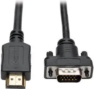 Tripp Lite HDMI to VGA Active Adapter Cable Low Profile HD15 M/M 1080p 6 ft. (P566-006-VGA)