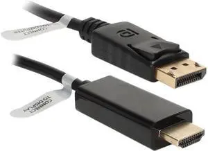 QVS 10ft DisplayPort to HDMI Digital A/V Cable