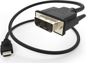 Unirise HDMI Male to DVI-D 12+1 M-M Cable