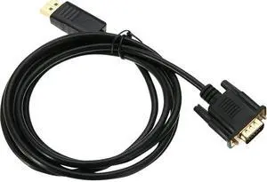 4Xem 3Ft Displayport To Vga Adapter Cable - Black