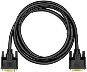 Rocstor Y10C109-B1 6Ft Dvi-D To Dvi-D M/M Cable Black