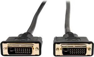 Rocstor Y10C245-B1 10ft DVI-D Dual Link Display Cable (m/m), Black