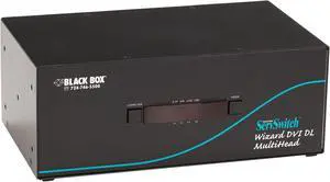 ServSwitch Wizard Dual-Link DVI Tri-Head with USB True Emulation