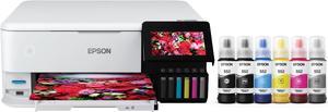 Epson ET-8500 Wireless Inkjet Creatives Multifunction Printer - Color - Copier/Printer/Scanner - 5760 x 1440 dpi Print - Automatic Duplex Print - 100 sheets Input - Color Flatbed Scanner