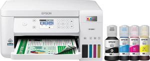 Epson EcoTank ET3830 Wireless Color AllinOne CartridgeFree Supertank Printer with Scan Copy Auto 2Sided Printing and Ethernet  Home  Office