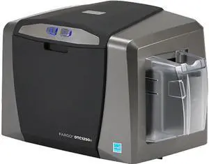 Fargo 50120 DTC1250e Dye Sublimation/Thermal Transfer ID Card Dual-Sided Printer