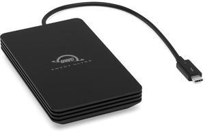 OWC 4TB Envoy Ultra Thunderbolt 5 (80Gb/s) Portable NVMe SSD - Over 6000MB/s - The First and Fastest Thunderbolt? 5 Portable SSD - Compatible With Thunderbolt 3/4 And USB4 - Weatherproof IP