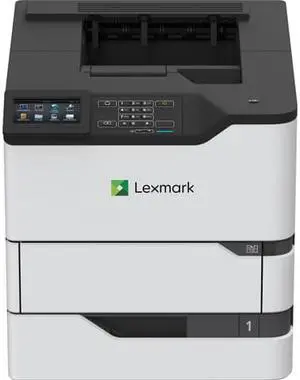 Lexmark MS822de Laser Printer - Monochrome - 1200 x 1200 dpi Print - Plain Paper Print - Desktop Lexmark MS822de Laser Printer - Monochrome - 1200 x 1200 dpi Print - Plain Paper Print - Desktop