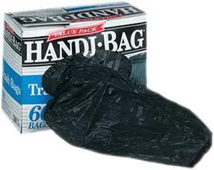 Super Value Pack Trash Bags, 30 Gallon, .69 Mil, 36 X 29.5, Black, 60/