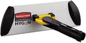 Rubbermaid® Commercial HYGEN™ Wall/Stairs Quick Connect Frame, 11w x 3 1/2d, Yellow