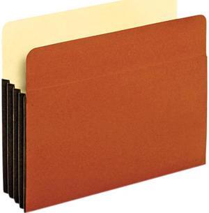Pendaflex File Pocket with Tyvek Straight Cut 1 Pocket Letter Brown 63264