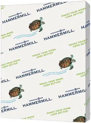 Hammermill Recycled Colored Paper 20lb 8-1/2 x 11 Cream 500 Sheets/Ream 168030