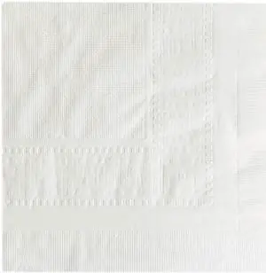 Hoffmaster 210130 Cellutex Tablecover, Tissue/Poly Lined, 54 in x 108", White, 25/Carton, 1 Carton