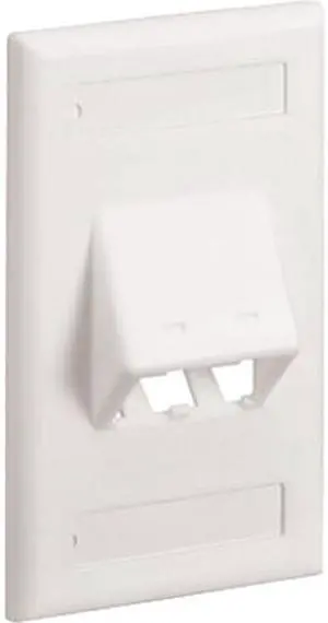 Panduit Classic CFPSL2WHY Faceplate