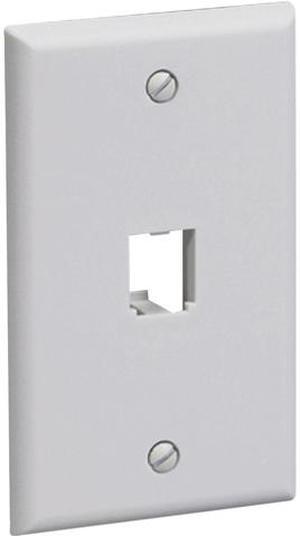 PANDUIT 1 Socket Mini-Com Classic Faceplate