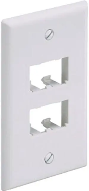 PANDUIT 4 Socket Mini-Com Classic Faceplate